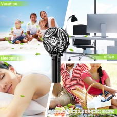 Digoo DF-003 Mini Portable Handheld Foldable Table Desk Desktop USB Rechargeable Cooling Fan Stepless Speed Regulating With Clip Travel Hiking Office