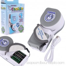 Handy Cooler Small Fan & Mini-Air Conditioner, Snowman (Blue)