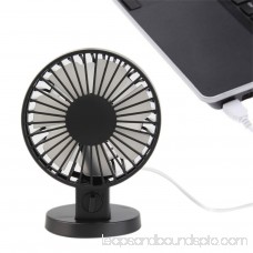 Hot Mini Portable Dual Blade Desk Super Mute Laptop PC USB Cooler Small Fan pink On Clearance