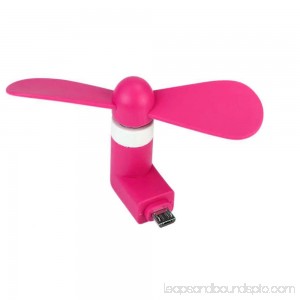 iPhone Android Mobile Tablet Fan Breeze Cool Air Spinner - Pink 568455859