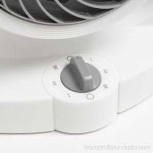 IRIS Woozoo 7.5 Portable Circulating Fan, White 566218806
