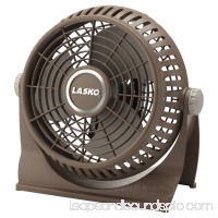 Lasko 10" Breeze Machine Pivoting Floor/Table Fan in Brown   564024162