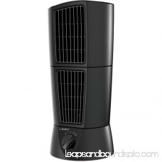 Lasko Desktop Wind Tower Oscillating Multi-Directional 2-Speed Fan, Model #T14305, Black 553301642