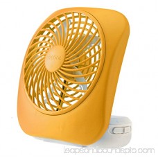 O2COOL 5-Inch Portable Fan, Desktop Fan, Battery Operated Fan, 2-Speed Fan, Tilt Fan, Compact Folding Fan, D-Battery Fan, Tabletop Fan, Household Fan, Green 568049565
