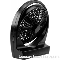 O2COOL Fan 10 inch Battery or Electric Operated Indoor/Outdoor Portable Fan with ac adapter, Tilts 90 Degrees   