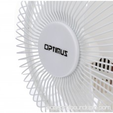 Optimus 6 Personal Table 2-Speed Fan, Model #F-0610, White 562987721