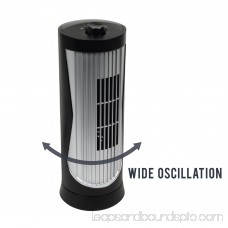 Oscillating 12 Inch 2 Speed Desktop Tower Fan Personal Use for Home or Office