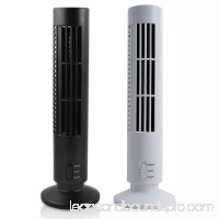 Portable USB Vertical Bladeless Fan, Mini Air Condition Fan Desk Cooling Tower Fan for Home/Office   