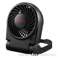 Turbo On The Go USB/Battery Powered Fan, Black, Sold as 1 Each   