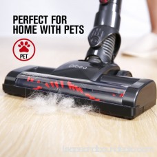 Dibea Cordless Stick Vacuum Cleaner Ultra Lightweight Bagless Sweeper Pet Hair Electric Broom with Motorized Brush Head 22.2V/120W High-Power Cyclone Suction Rechargeable Battery