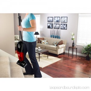 Eureka Quick-UP Bagless Stick Vacuum with Motorized Brush Roll, 169J, Red 001579455