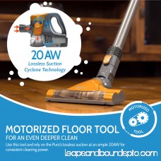 ROLLIBOT Puro 200B 3-5 lbs Lightweight Cordless Vacuum Cleaner - Cyclone Suction; Motorized Floor Brush & 5 Attachments 567671312
