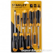 Stanley 91-541 8pc Cushion Grip Screwdriver Set 565480504