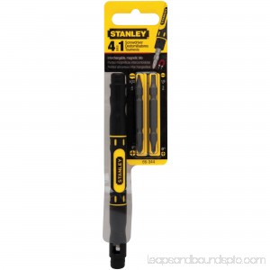 Stanley BOS66344 Four-In-One Pocket Screwdriver, Black 557243682