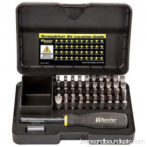 Wheeler Professional Gunsmithing Screwdriver Set, 43pc 552947567