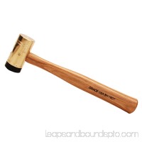 Grace USA Tools Delrin Tipped Brass Hammer 16 oz   555724198