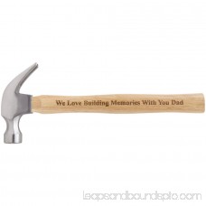 Personalized Building Memories Wood Hammer, Available in 2 Font Choices 564239413