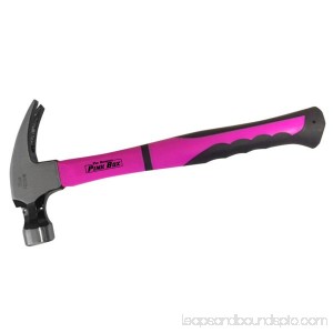 The Original Pink Box PB20HM Rip Claw Hammer with Magnetic Nail Holder, 20 oz., Pink 566721533