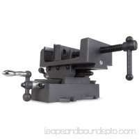 WEN 4.25-Inch Compound Cross Slide Industrial Strength Benchtop and Drill Press Vise   565886727