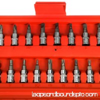 46pcs 1/4-Inch Socket Ratchet Wrench Combo Tools Kit for Auto Repairing