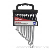 Hyper Tough 11-Piece Combination Wrench Set, MM   554212318