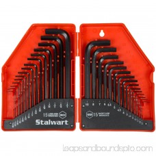 Stalwart 30-Piece Hex Key Wrench Set, Combo SAE and Metric 566132454