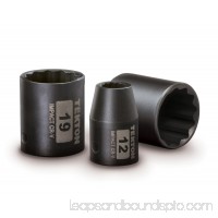 TEKTON 1/2-Inch Drive Shallow Impact Socket Set, Metric, Cr-V, 12-Point, 11 mm - 32 mm, 14-Sockets | 48171 566028999