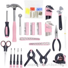Stalwart 86-Piece Hand Tool Set With Roll-Up Bag, Pink | 75-HT2086 563717987