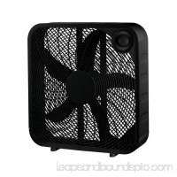 Midea International Trading FB50-16HB Box Fan, Black, 20-In. - Quantity 1   