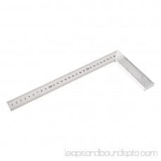 Unique Bargains 0-300mm Alumium L Shaped Angle Square Ruler Measuring Tool