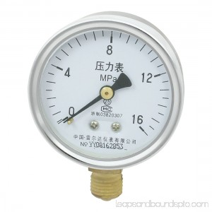0-16 MPa Dial Air Pressure Tester Pneumatic Manometer
