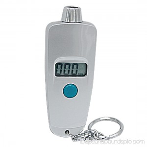 Portable LCD Digital Tire Air Pressure Gauge Tester Tool w Plastic Shell for Car Auto