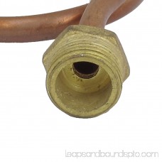 Unique Bargains 1/4BSP Female to 1/2BSP Male Thread Pipe Pressure Gauge Syphon Tube Connector