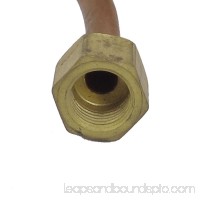 Unique Bargains 1/4BSP Female to 1/2BSP Male Thread Pipe Pressure Gauge Syphon Tube Connector   