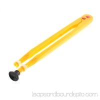 Unique Bargains Math Teaching Yellow Plastic Circle Drawing Painting Chalk Compasses Dividers   