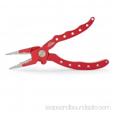 Berkley Pliers 7 Length, Aluminum with Tether and Sheath, Red 563649405