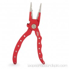 Berkley Pliers 7 Length, Aluminum with Tether and Sheath, Red 563649405