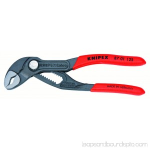KNIPEX Tools 00 20 72 V01, Mini Cobra Pliers and Pliers Wrench 2-Piece Set with Belt Pouch 565413000
