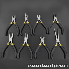 Light Weight Durable Carbon Steel Forging Jewellery Making Beading Mini Pliers Tools Kit Set Round Flat Long Nose