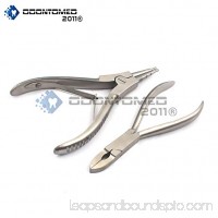 Odontomed2011® Body Piercing Tools Ring Opening Pliers 7" & Closing Pliers Forceps 5 1/2" Stainless Steel Professional Septum Ear Nipple Belly Nose Tongue Lip Navel Eyebrow Odm   