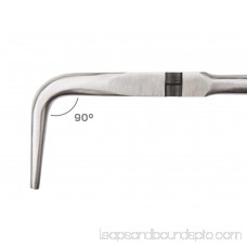 TEKTON 10-Inch Long Reach 90-Degree Bent Long Nose Pliers | 34406 566028969