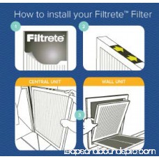 Filtrete Basic Pleated HVAC Furnace Air Filter, 100 MPR, 12 x 12 in, 1 Filter 553598354