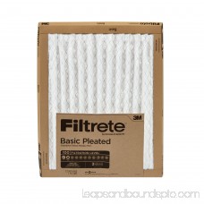 Filtrete Basic Pleated HVAC Furnace Air Filter, 100 MPR, 12 x 24 in, 1 Filter 553598358