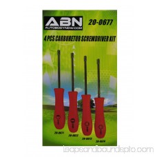 ABN 2 Cycle Stroke Carburetor Adjustment 4-Piece Tool Kit for Small Engines