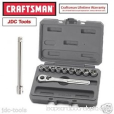 Craftsman 10 pc., 6 pt. 3/8 in. Drive Standard Socket Wrench Set