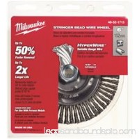 MILWAUKEE 6 IN. FULL CABLE TWIST KNOT WHEEL CARBON STEEL   