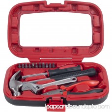 Household Hand Tools, Tool Set - 15 Piece by Stalwart, Set Includes â Hammer, Wrench, Screwdriver, Pliers (Tool Kit for the Home, Office, or Car) 554657876