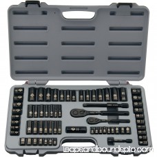 STANLEY 69-Piece Socket Mechanics Tool Set, Black Chrome | 92-824 552033566