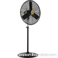 24" Diameter Outdoor Oscillating Pedestal Fan, 3/10HP, 7700CFM, Lot of 1   