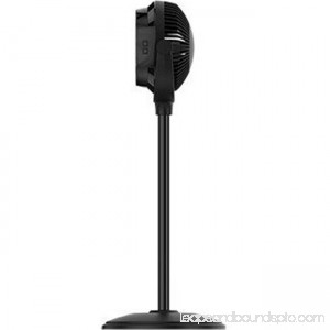34 in. Compact Power Pedestal Fan with Remote Control